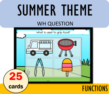 Summer Kids | Functions | Choose the items by Autism Kids Therapy