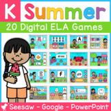Summer Kindergarten DIGITAL Phonics Centers | Seesaw | Goo