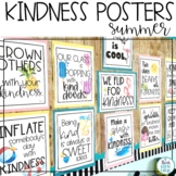Summer Kindness Posters Be Kind Challenge Activity EOY Bul