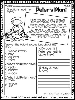 grammar and math printables first grade summer review by sea of knowledge