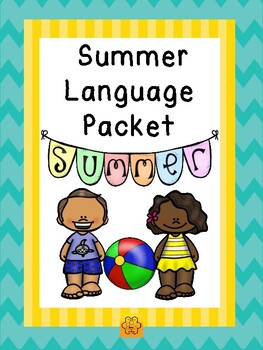 Preview of Summer Language Packet (with Digital Option)