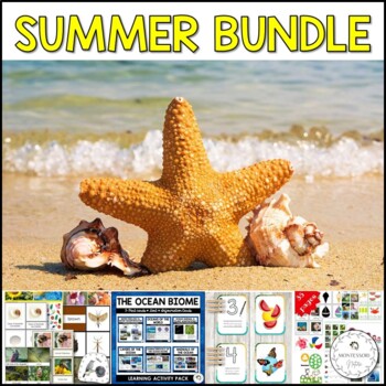 Preview of Summer Learning Activities Bundle Preschool and Kindergarten