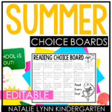 Summer Learning Mats | Summer Choice Boards | Summer Challenge
