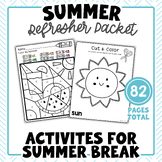 Summer Learning Resources | Literacy and Math | for PreK a