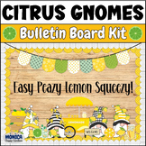 Summer Lemon Gnomes Bulletin Board Kit-Lemonade Day Classr