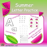 Summer Letter Handwriting and Recognition Practice - Occup