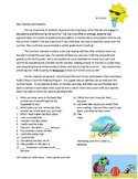 Summer Letter to Parents
