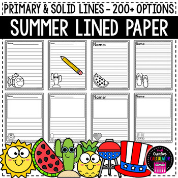 Writing Paper For Kids | Handwriting Practice Paper | Grades Kindergarten -  3: Primary Writing Paper | 150 Wide-Lined Pages, 8.5x11”
