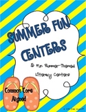 Summer Literacy Centers