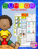 Summer Literacy Centers and Printables