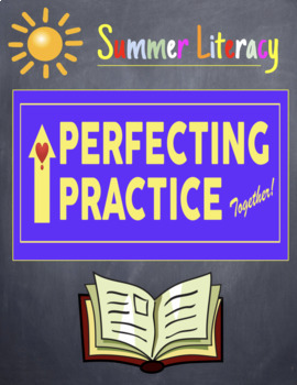 Preview of Summer Literacy Work Template
