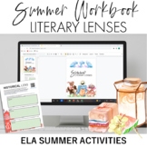 ELA Summer Workbook: Literary Lens Activities