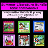 Summer Literature Book Companions BOOM CARD BUNDLE