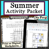 Summer Logic Puzzles and Brain Teaser Activities in Print 