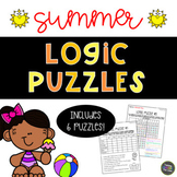 Summer Logic Puzzles for Upper Elementary - Early Finisher