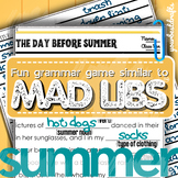Summer Mad Libs | Fun End of Year Mad Lib for Kids Last Da