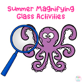 Summer Magnifying Glass Fun Freebie