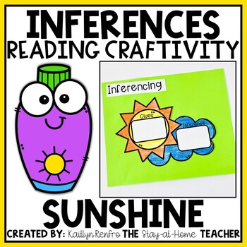 Preview of Summer Making Inferences Reading Craft