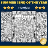 Summer Mandala Coloring Pages Sheets - Fun Summer | End of
