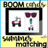 Summer Matching - Boom Cards -