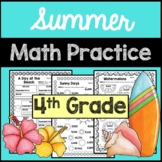Summer Math 4th Grade Common Core