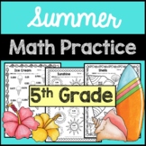 Summer Math 5th Grade Common Core
