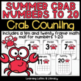 $1 DEAL Summer Math Activities Ten Frames Kindergarten Num