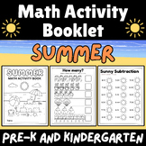 Summer Math Activity Booklet Pre-K and Kindergarten