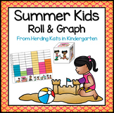Summer Math Activity Roll and Graph