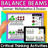 Summer Math Early Finishers | Logic Puzzles Multiplication