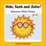 Summer Math Game | 2nd and 3rd grades | Math Review | Math Facts
