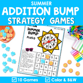 Summer Math Fact Fluency Games - Addition Strategies - Bum