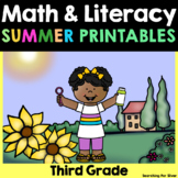 Summer Math & Literacy Printables {3rd Grade}