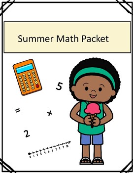 Preview of Summer Math Packet