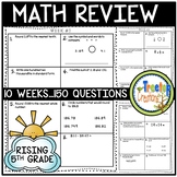 4th Grade Summer Math Review Packet (rising 5th grade)