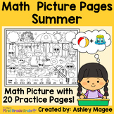 Summer Math Picture Pages