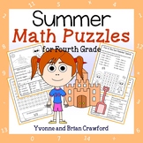 Summer Math Puzzles - 4th Grade | Math Enrichment | Early 