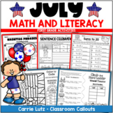 Summer Math and Literacy No Prep Worksheets – Fun Summer S