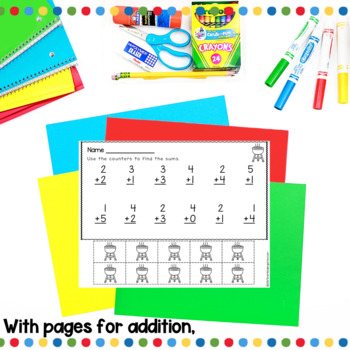 free summer math activities for kindergarten