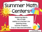 Summer (May) Math Centers {Common Core Aligned}