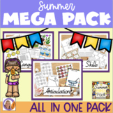 Summer Mega Pack- Language, Social skills, Articulation