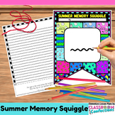 Summer Memories Back to School Activity | Squiggle Stories