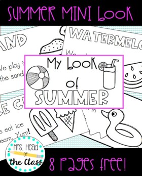 Preview of Summer Mini Book Free!