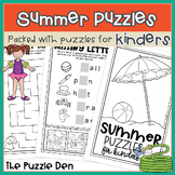 Summer Puzzles for Kinders