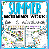 Summer Morning Work | Summer Fun