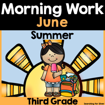 Preview of Summer Morning Work {3rd Grade} PDF & Digital Ready!