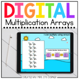Summer Multiplication Arrays Digital Activity | Distance Learning