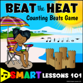 Summer Music Game: Beat the Heat Note Value Music Game: Rh