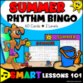Summer Music Rhythm Bingo: Summer Music Game: Music End of