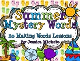 Summer Mystery Words {10 Making Words Lessons}